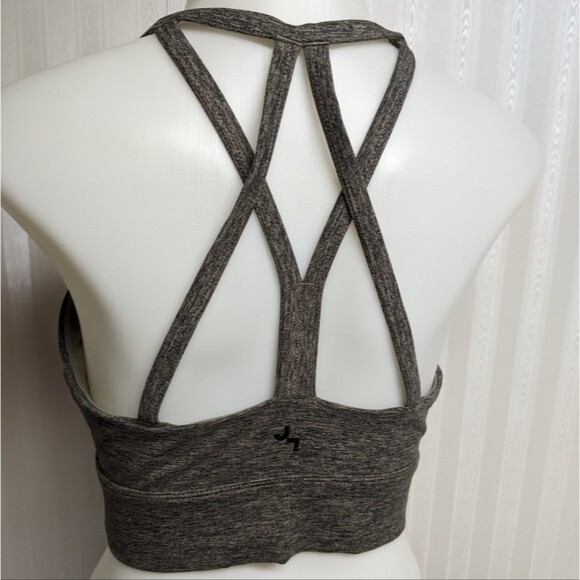 JoyLab Sports Bra Women X-Small Criss Cross Back Straps Workout Top XS - Picture 3 of 8